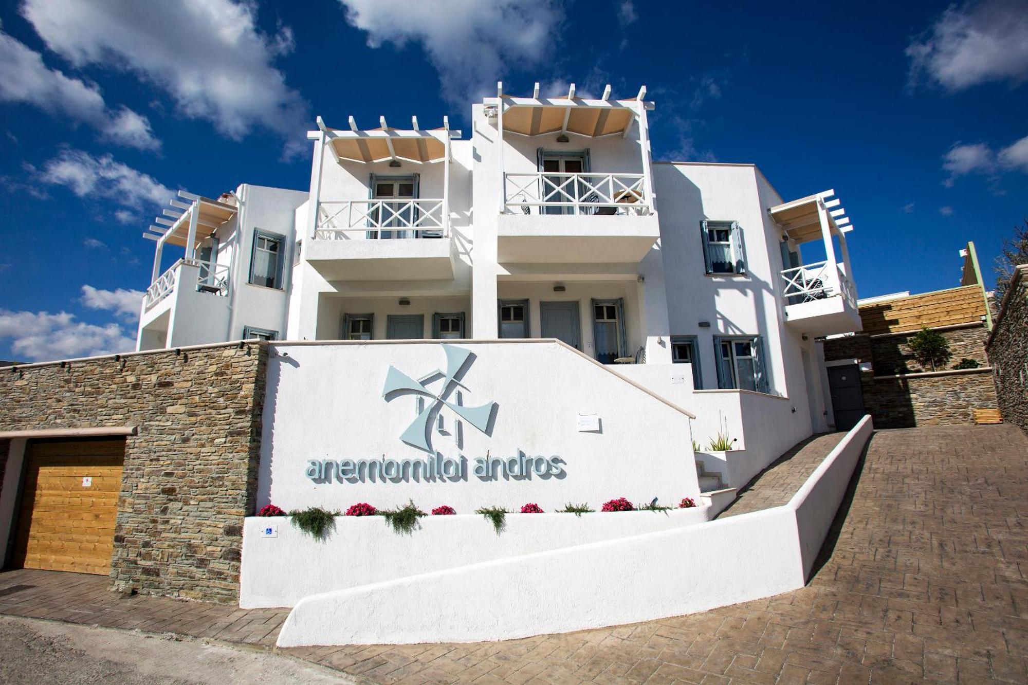 Anemomiloi Andros Hotell Exteriör bild