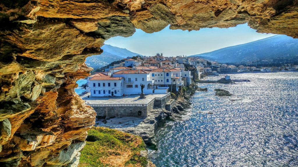 Anemomiloi Andros Hotell Exteriör bild
